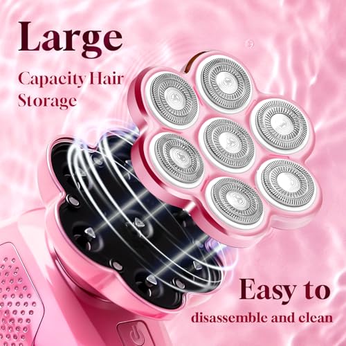 Electric Razors for Women 120min Cordless Painless Hair Remover