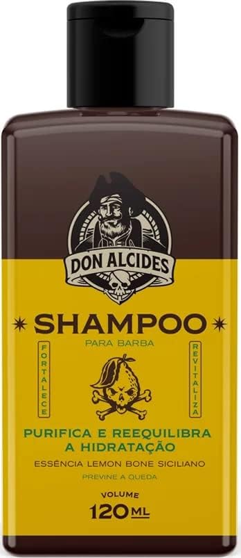Shampoo Para Barba Don Alcides - Lemon Bone - Don Alcides