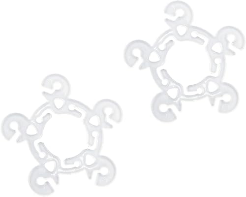 Miniatura 2 de 120 clips de hebilla de arco de globos de 2.4 in, soporte de columna de globos para decoración de cumpleaños, boda, fiesta