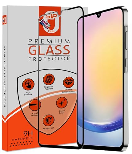 Image of Premium Tempered Glass Screen Protector Guard For Samsung Galaxy A15 5G (6.5 Inch, Pack of 1) | Edge to Edge Coverage With Easy to installation kit