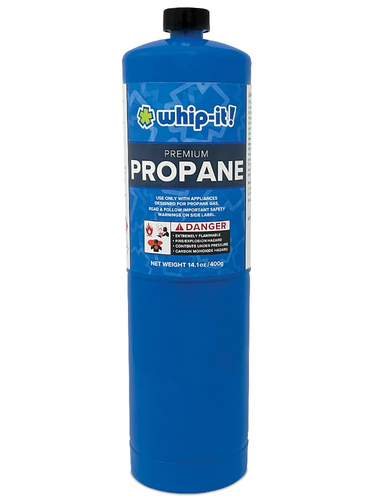 Whip-It! Premium Propane, 14.1oz, Bluwe
