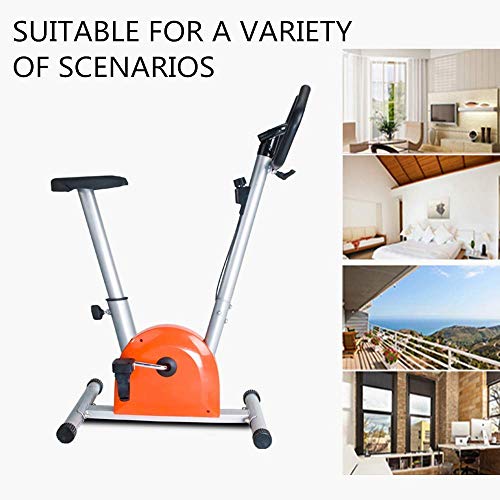 Image of Indoor Exercise Bike Adjustable Fitness Bike Professional Exercise Cycling Bike Ribbon Drive Mute Indoor Sports Bike - for Home Office Gym