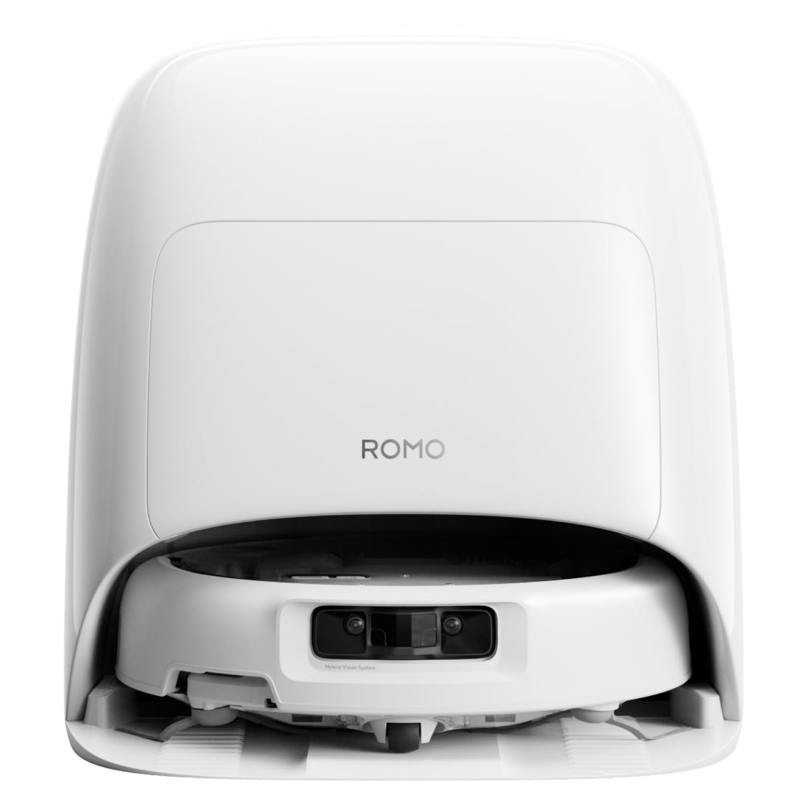 DJI ROMO A2 robot aspirapolvere e lavapavimenti con IA | Robot aspirapolvere IA a copertura estesa, aspirazione potente da 36.000 Pa, riduzione del rumore dell'85%, design bianco