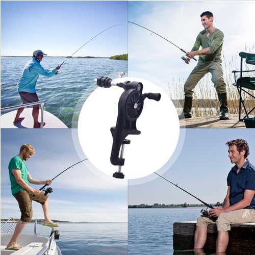 Bobine de pêche manuelle pour éviter les nœuds de ligne - 5