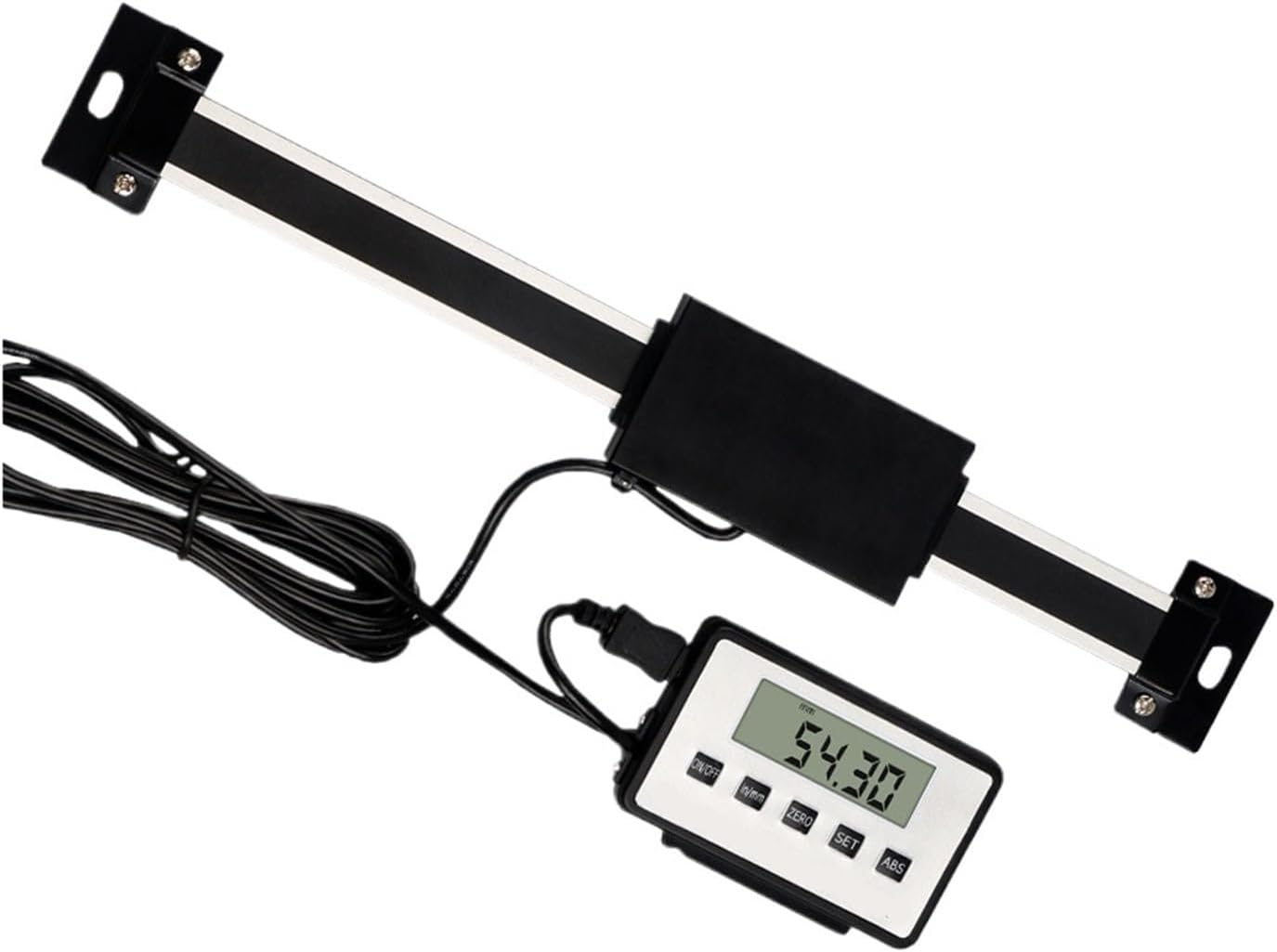 Linear Ruler Digital Magnetic Encoder Sensor Electronic Ruler 1 Axis Reader(0-600mm)
