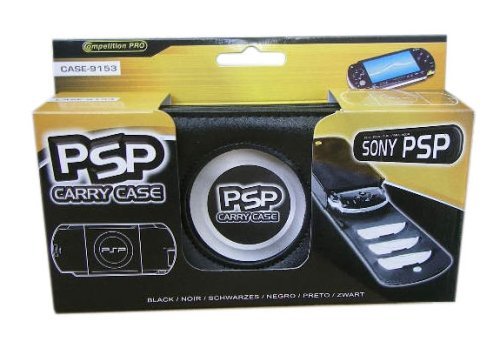 Protective Case and Screen Wipe: Black (PSP)