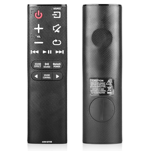 AH59-02733B Soundbar Remote Control Compatible for Samsung Soundbar HW-K360 HW-K450 HW-K550 HW-J4000 HW-J7500R HW-J7501R HW-JM4000 HW-JM4000C.