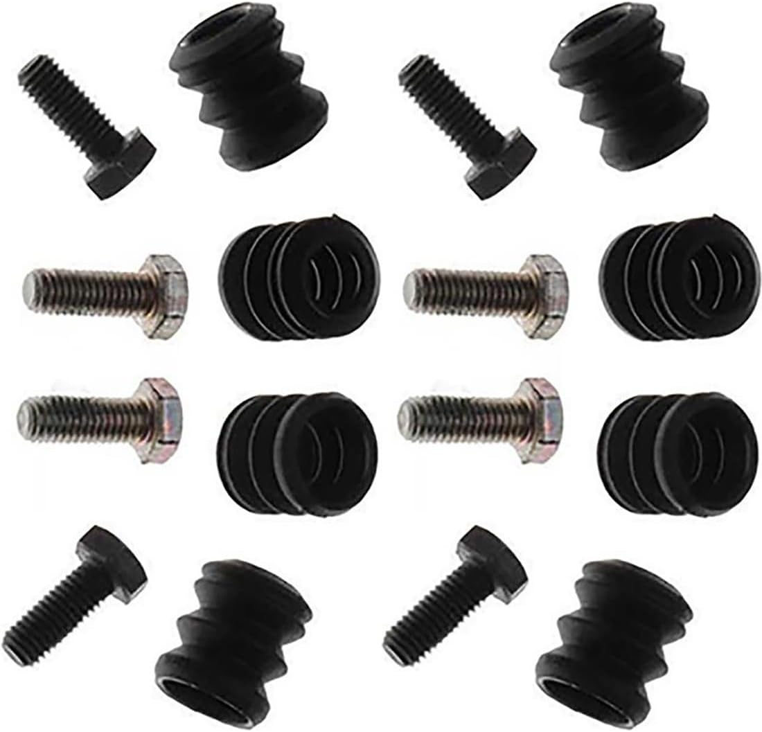 Automotive Replacement Front Disc Brake Hardware Kit for Nissan Platina 1.6L 2002 2003 2004 2005 2006 2007 2008 2009 2010, for Mercedes-Benz 190E 2.3L 1984 1985 1986 1987 1988 1991 1992 1993