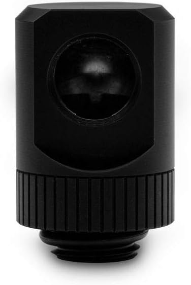 EKWB EK-Torque 90 Degree Angled Rotary Fitting, Black, 4-Pack