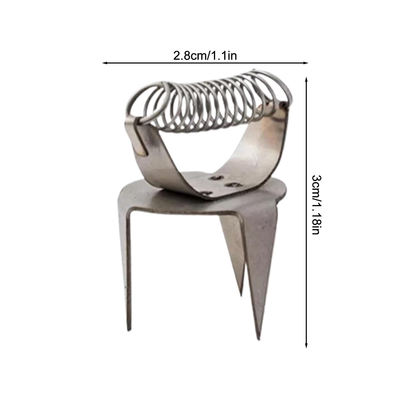 Pince à émaillage Céramique - 2,8x3 Cm En Acier Inoxydable - Pour Glaçage, Poterie, Laboratoire