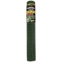 YARDGARD 1 Inch Mesh Plastic Garden Fence 24 Inches by 25 Feet Green HighStrength Plastic Mesh for Garden Protection | Landscape Barriers | Animal Control