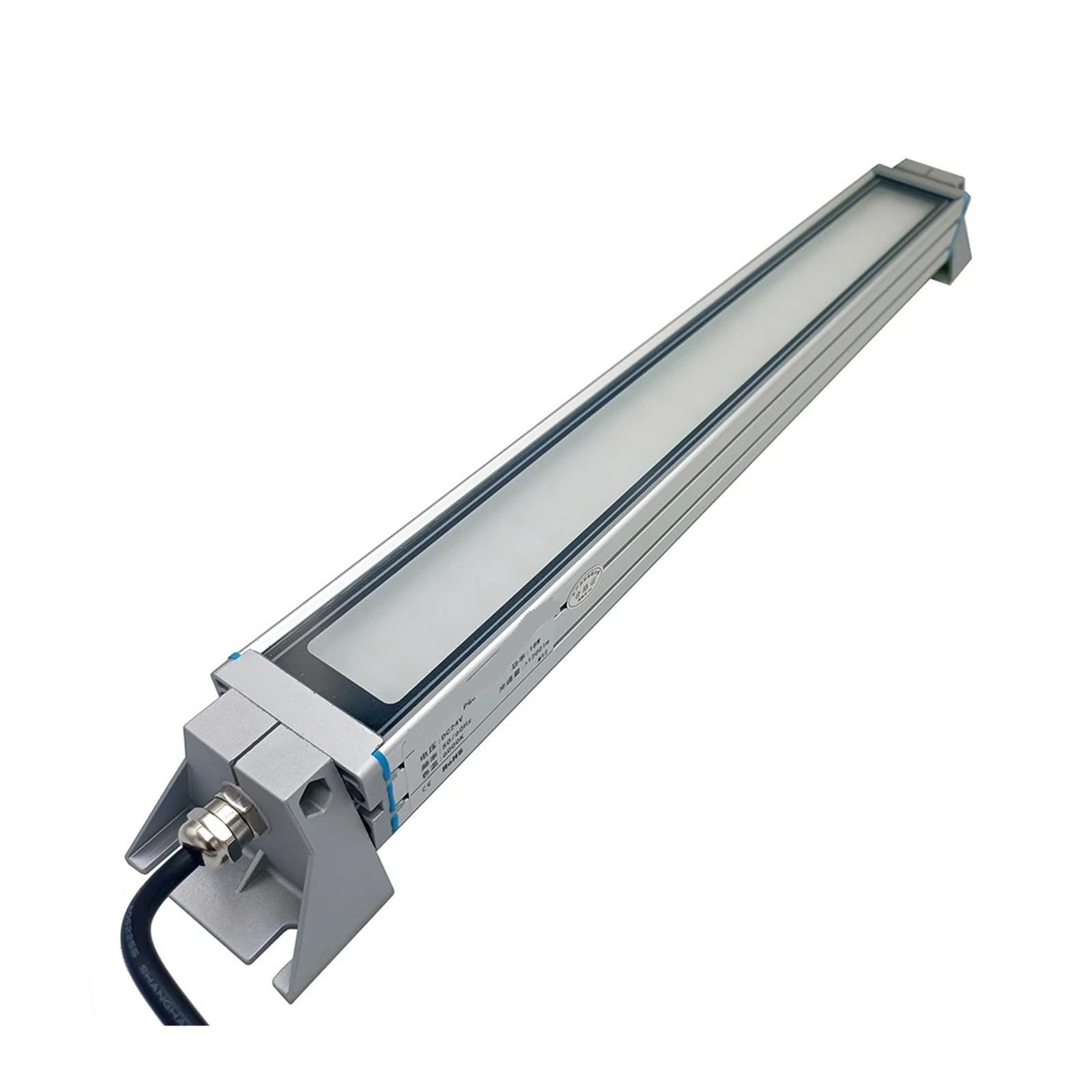 24W 30W LED Panel przemysłowy Tri-Proof Light Lampa robocza do obrabiarek CNC DC 24V AC 100-250V Wodoodporna IP67 Wysoka jasność(24V,24W)