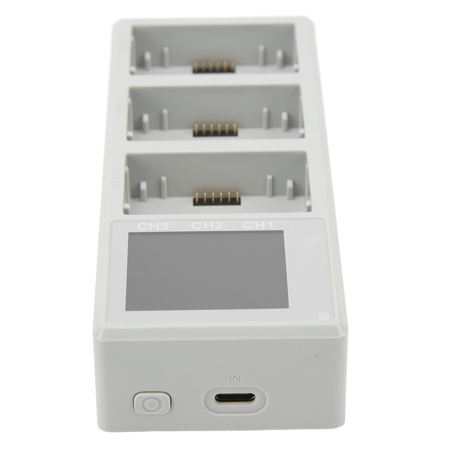 Hub di Ricarica per Batterie per Droni con Display LCD, Supporta 3 Batterie e Ricarica Bidirezionale per 3 Pro/