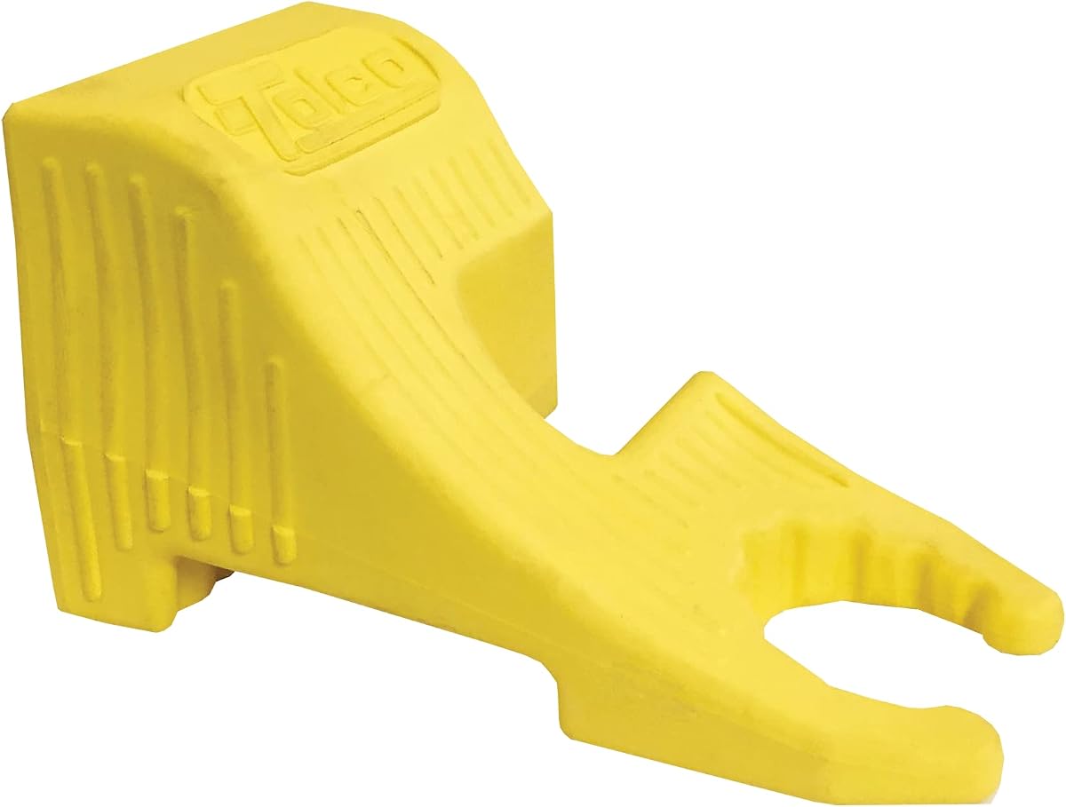 Tolco ProStop Max Door Stop, Built-in Magnet, Yellow - Pack of 6 - Item 280290