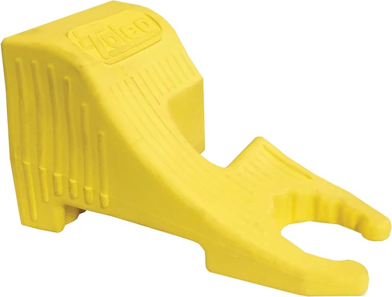 Tolco ProStop Max Door Stop, Built-in Magnet, Yellow - Pack of 6 - Item 280290