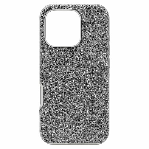 Étui Swarovski iPhone 16 Pro argent protection élégante rigide