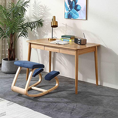Cadeiras ergonômicas para mesa de escritório, banco de balanço angulado, assento acolchoado confortá