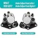 Front Left Right Brake Calipers & Pads for Kawasaki Prairie 360 KVF360 Prairie 300 KVF300 Prairie 400 KVF400,OEM# 43080-5135 43080-5136