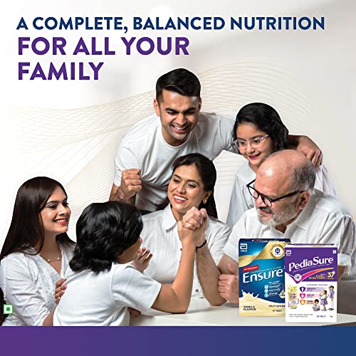 Image of Ensure Vanilla 1kg & Pediasure Vanilla 1kg Health & Nutrition Drink Powder Combo | Complete, Balanced Nutrition For Kids & Adults