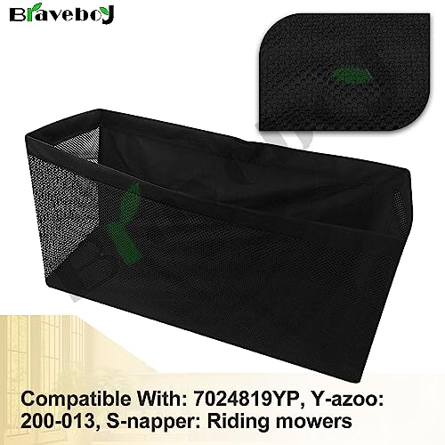Braveboy 1-8177 86-008 Bolsa de césped compatible con cortadoras de montar O-regon/S-Napper/L-ESCO 1-8177, 1-9251, 2-4819, 050395, 7024819, 7024819YP miniatura 7