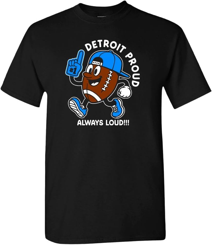 Hometown Proud, Always Loud Men's T-Shirt for Football Fans