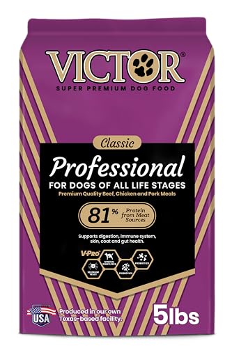 Image of VICTOR Professional Dry Dog Food - Gluten-Free Active Dog Kibble, 5 lb