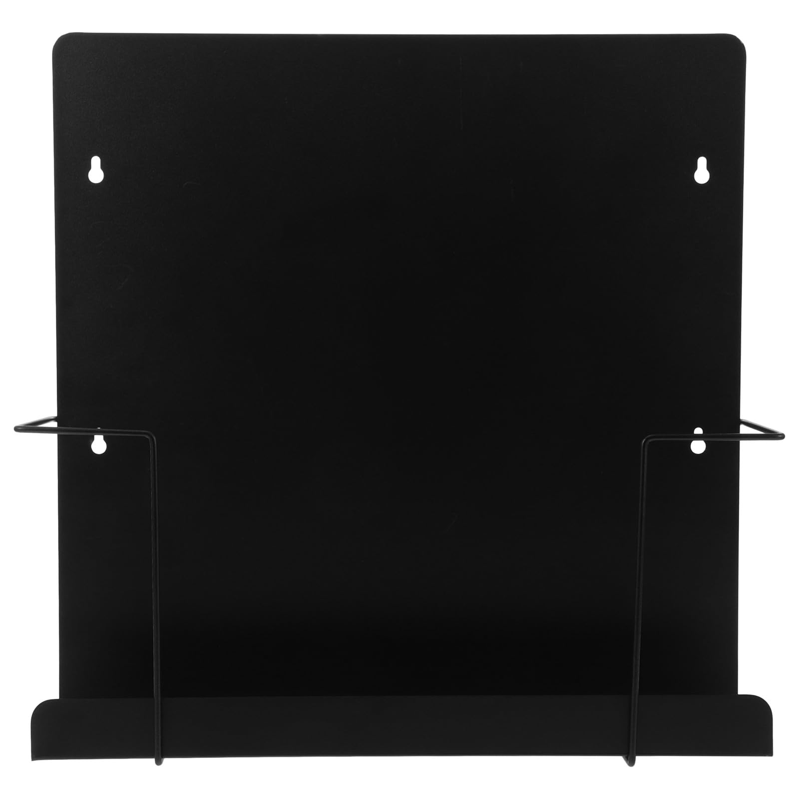BESPORTBLE Portariviste e Porta CD in Metallo Salvaspazio da Parete, Scaffale Espositore per Dischi in Vinile Struttura in Acciaio Resistente, Organizer Moderno per Camera da Letto