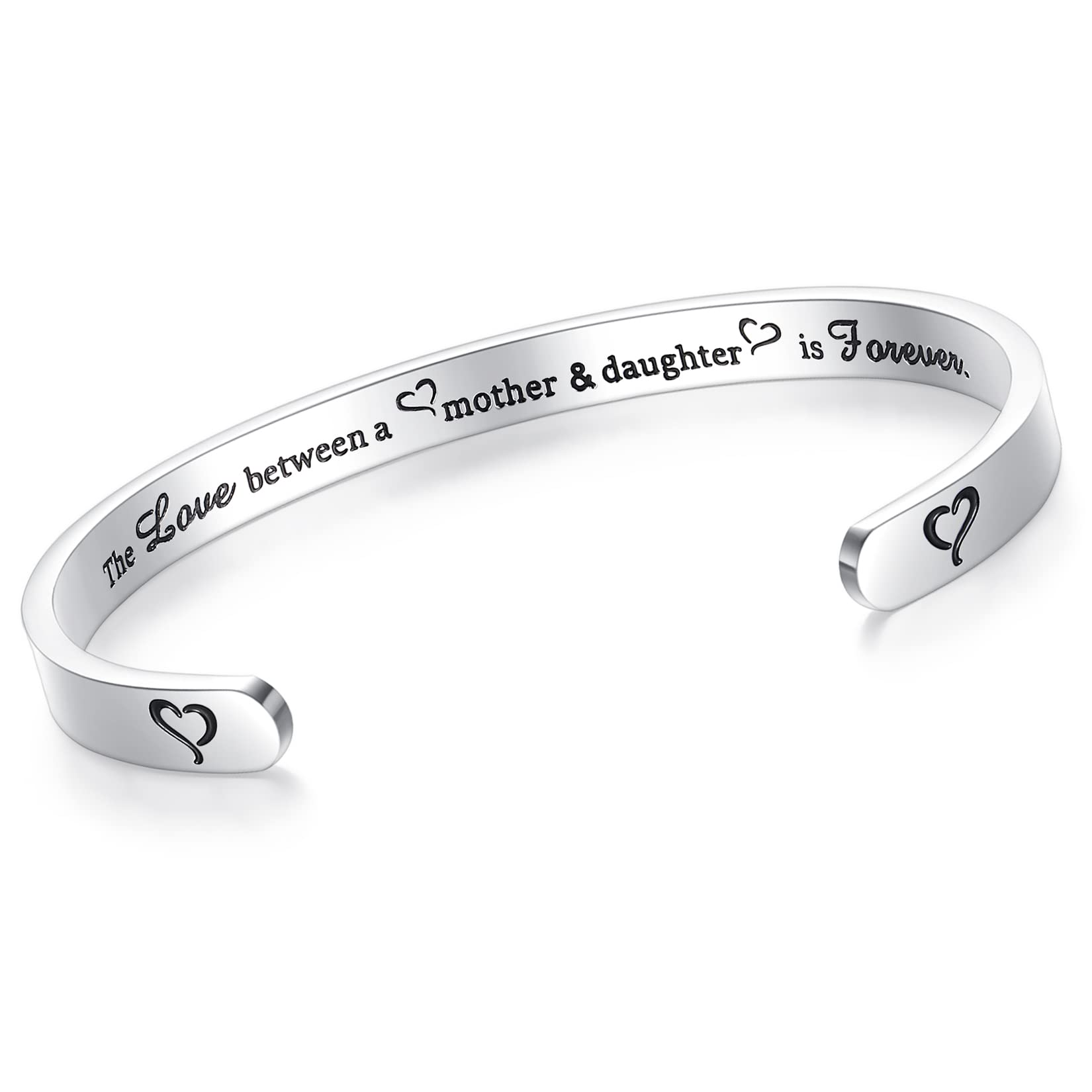 SAM & LORI Personalized Bracelets for Teen Girls/Women-Inspirational Jewelry Gifts (Various Designs) for Best Friend/Mom/Daughter/Sister - Adjustable Bracelet in a Pretty Gift Box