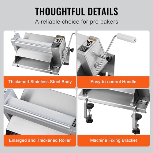 Commercial dough sheeter machine
