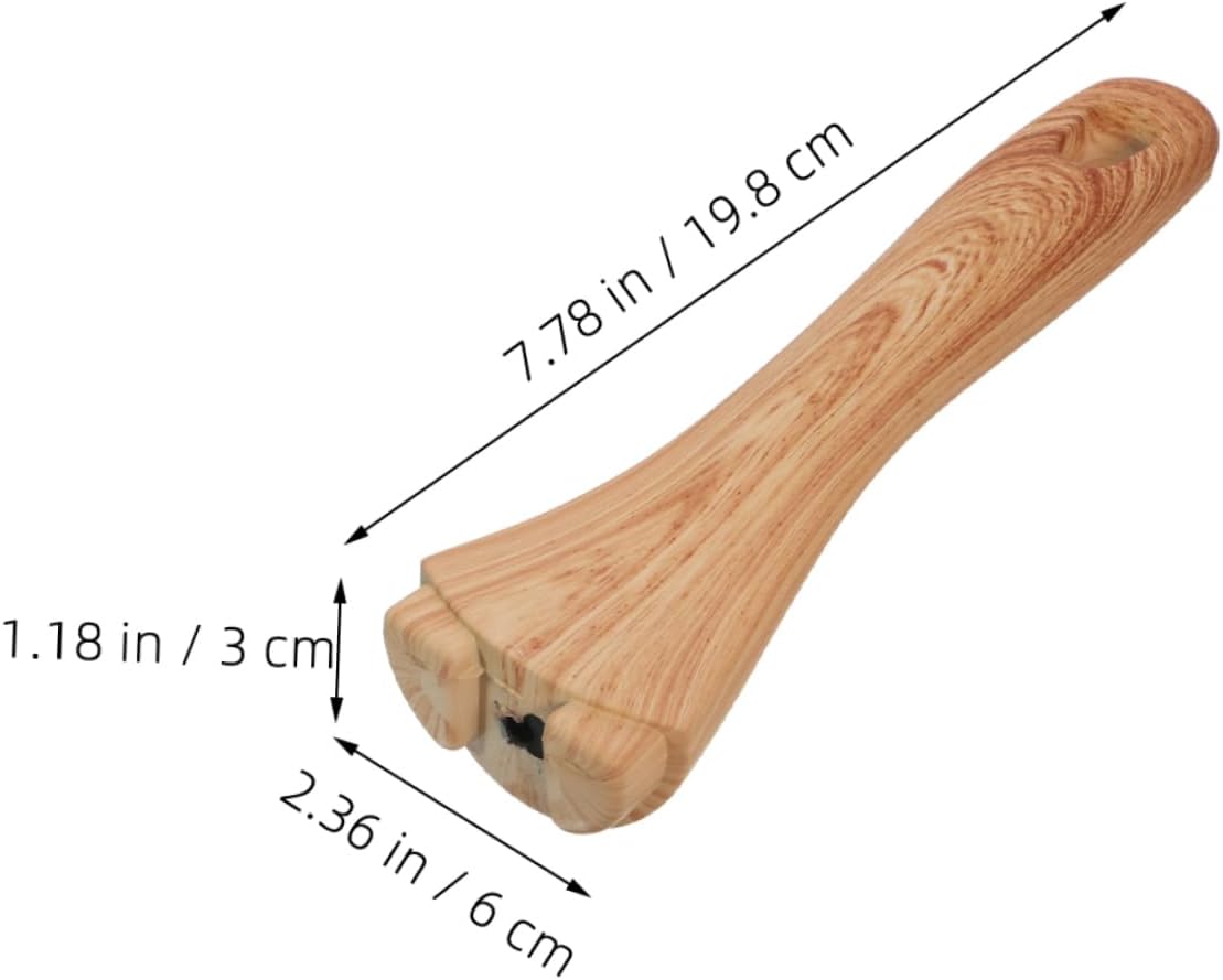 2pcs Scald-resistant Pot Handle Replacement Handles for Cookware Easy to Clean and Install Pan