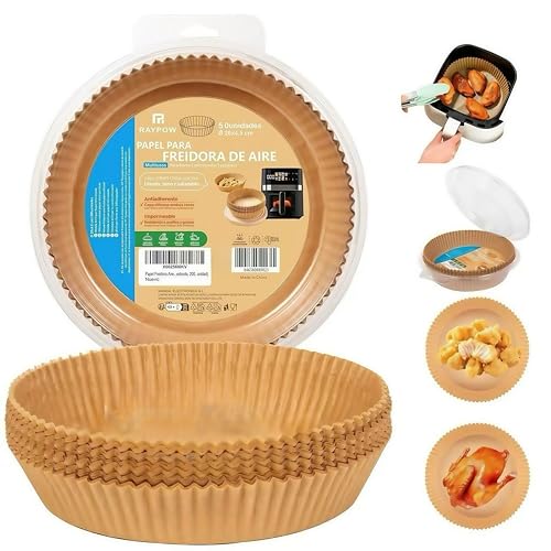 Papel Freidora Aire 20R50 Air Fryer Redondo