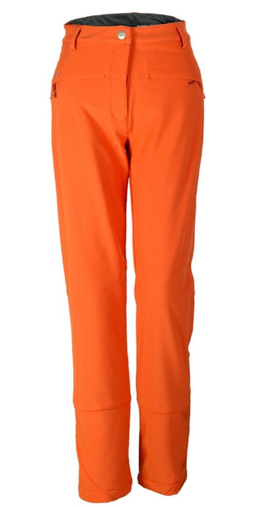 Caxa Women's Outdoor Sports Fleece Waterproof WindProof Thermal 3 Layers Snow Pants Orange Medium
