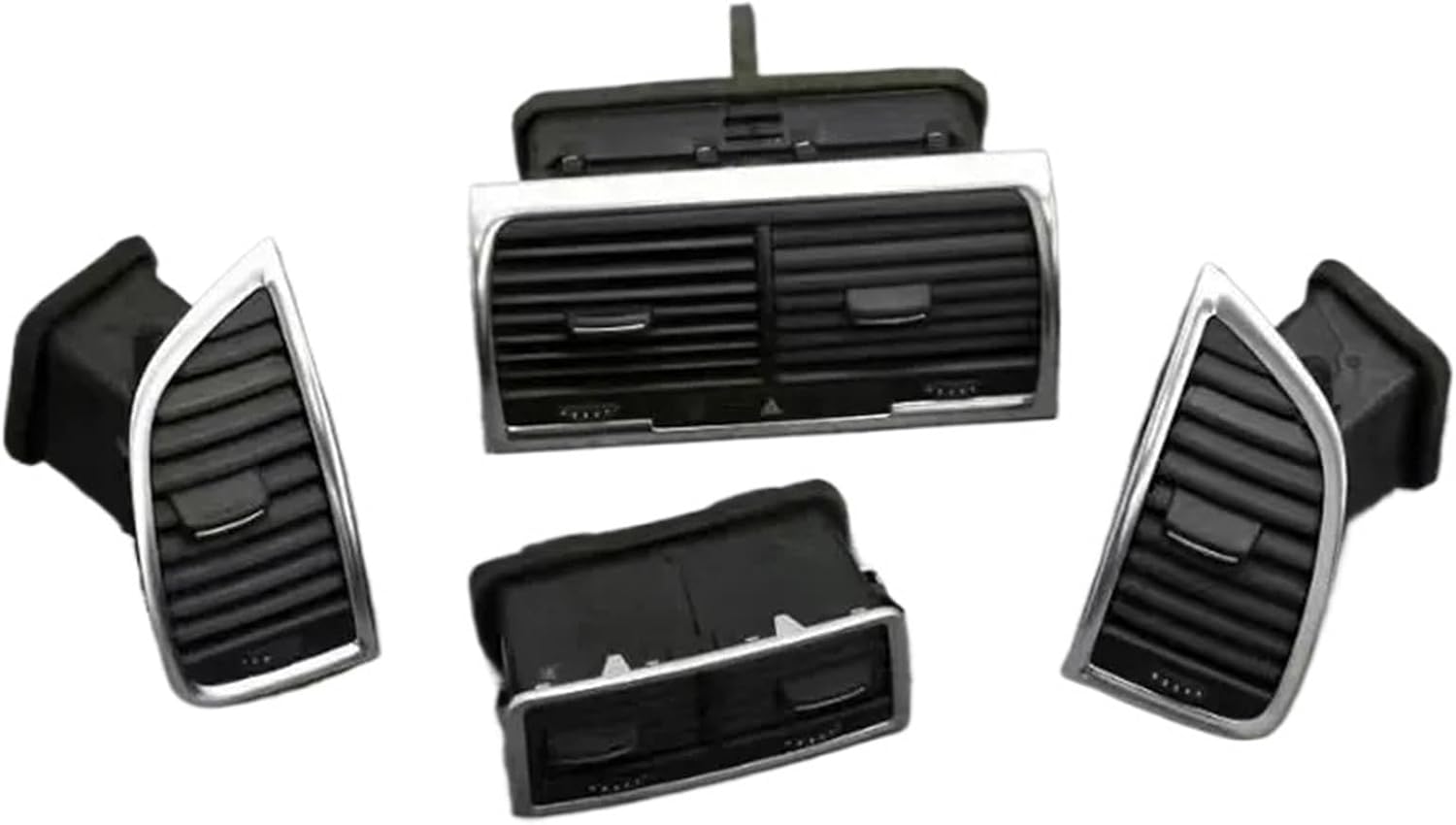 Air Conditioner Vent A/C Compatible with Audi Q7 4L 2007-2015 Front Rear Panel Dash Louver Air Conditioner Vent A/C Outlet(1 PCS Right)