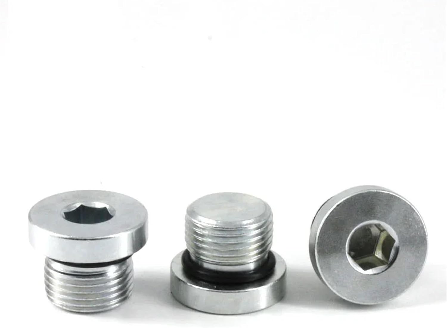 5/16"-24 3/8"-24 7/16"-20 1/2"-20 9/16"-18 3/4"-16 7/8"-14 UNF SAE Male Thread Galvanized Hex Socket Head End Cap Plug(5l16-24 UNF)