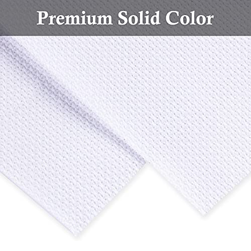 Image of Aida Cloth Big Size 18 Count, White Cross Stitch Fabric, 39 inch by 60 inch