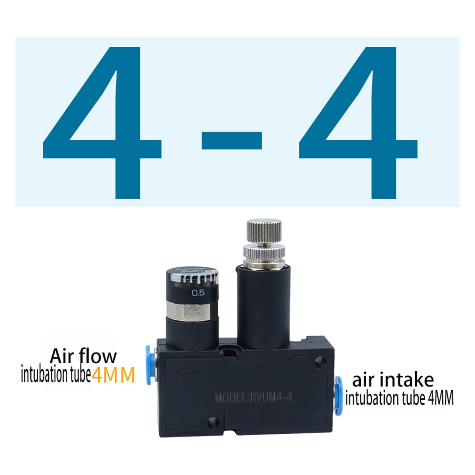 Miniature Adjustable Pressure Regulating Valve Overflow Valve RVUM8-8 Currently Available RVUM 6-6 4-4 RVUM(Rvum4-4)