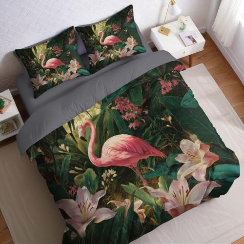 Plantas Verdes Juego de Cama