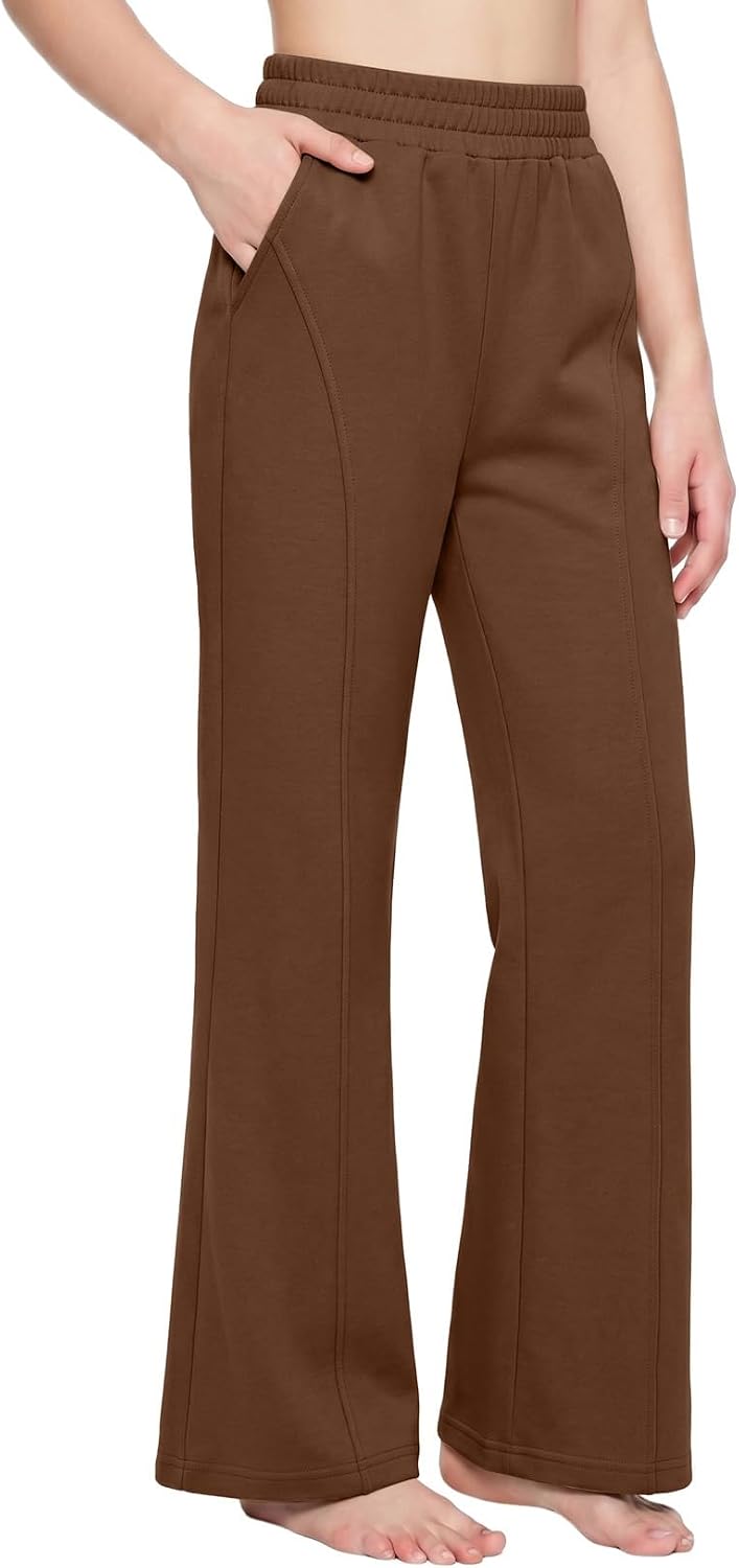 blibean Girls Flared Pants School Uniform Bell Bottoms High Waisted Pocket Size 6-16 Years