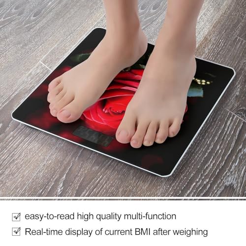 Báscula digital de baño precisa con plataforma de vidrio templado miniatura 5