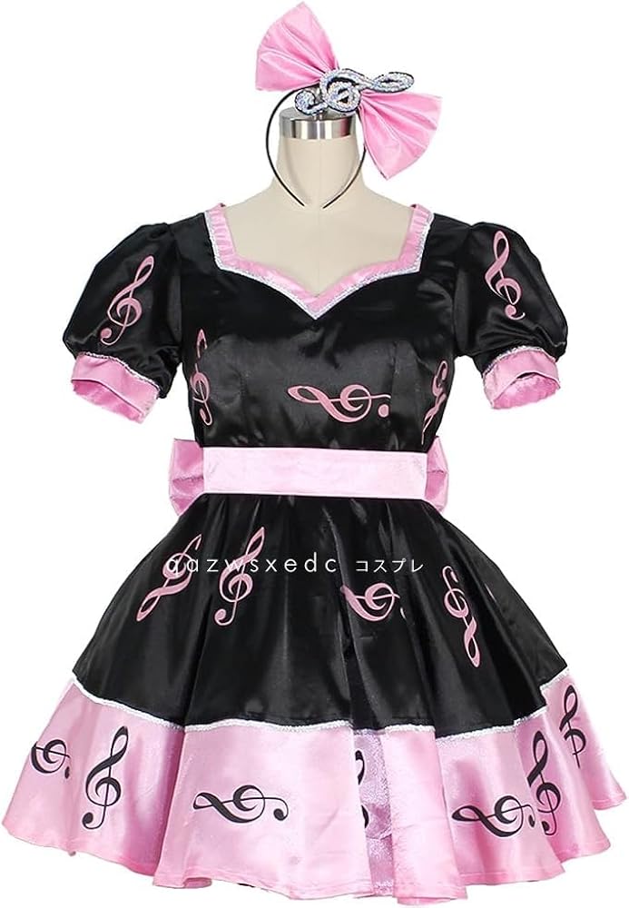 Amazon.co.jp: [fenglei] ゾート(TDR) ミニーマウス BBB音符 コスプレ