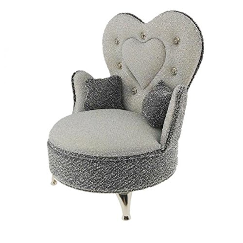 CUTICATE Dollhouse Furniture Miniatures - 1:6 Scale Sofa Chair & Bed Model Openable Dressing Case, Great for Hot Toys Action Figures, for 1/6 BJD Dolls