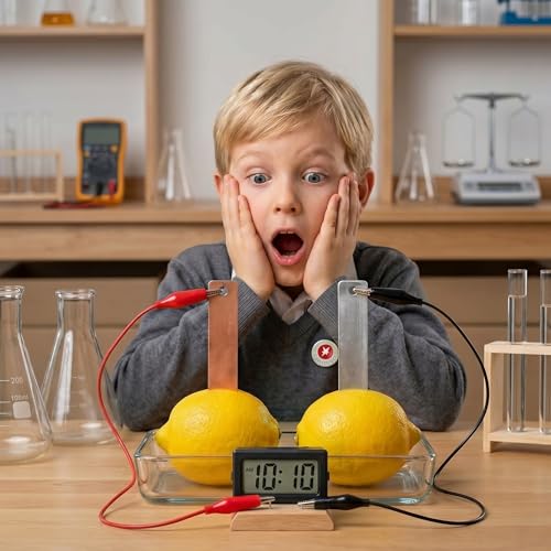 Alipis Zinkblech Und Kupferblech Streifen Für Fruchtbatterie-experimente Materialien Für Schulprojekte Und Diy-lernen Leicht Zu Transportieren Verwenden