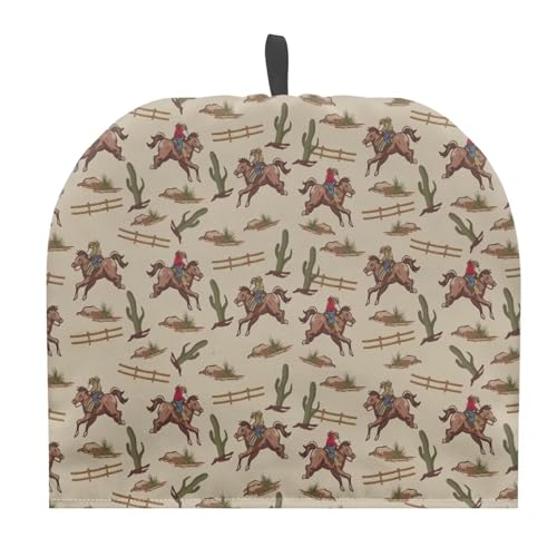 ZOUTAIRONG Western Cowboy Tea Cosy for Teapot Sunflower Teapot Cozy Keep Tea Warm Insulation Teapot Cozies Tea Pot Cover Kitchen Accessory for Gift Tea Pot Cover Dust Proof