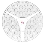 Mikrotik LHG XL HP5 54Mbit/s Energie Über Ethernet (PoE) Unterstützung Weiß WLAN Access Point - WLAN Access Points (54 Mbit/s, IEEE 802.11a,IEEE 802.11n, 10,100 Mbit/s, 5.15-5.875, 16 MB, 64 MB)