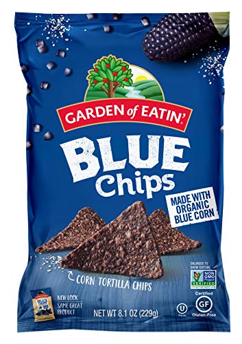 Garden of Eatin' Blue Corn Tortilla Chips, 8.1 oz. (Pack of 12)