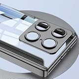 Etui Do Motorola Razr Fold, Stylowa Przezroczysta, Odporna Na Wstrząsy Obudowa, Ochrona 360 Stopni, Wbudowana Ochrona Ekranu, Składany Stojak (czarny)