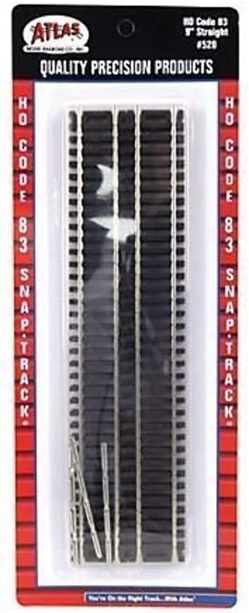 HO Code 83 9" Straight (6)
