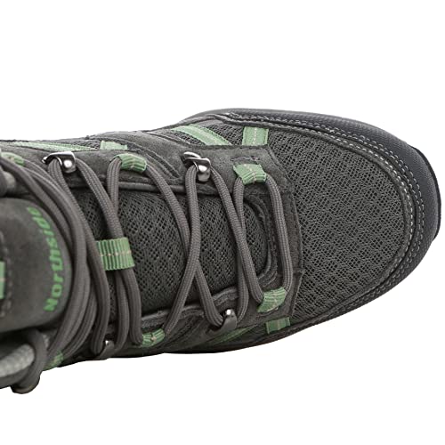 Northside Womens Arlow Canyon MID Hiking Boots - Stylish Comfortable and Durable Outdoor Adventure Companion - Speed Lacing Breathable Insole and TPR Traction Outsole4