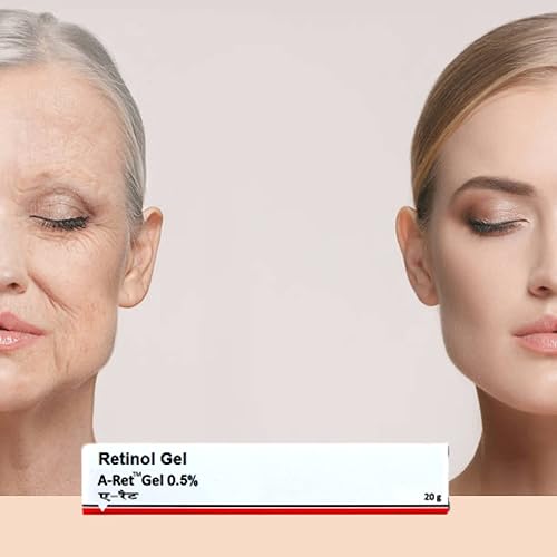 Miniatura 4 de Gel de retinol 0.05 Vitamina A repara líneas finas y arrugas, tratamiento de cicatrices antiedad y manchas solares, fórmula antienvejecimiento, 0.71