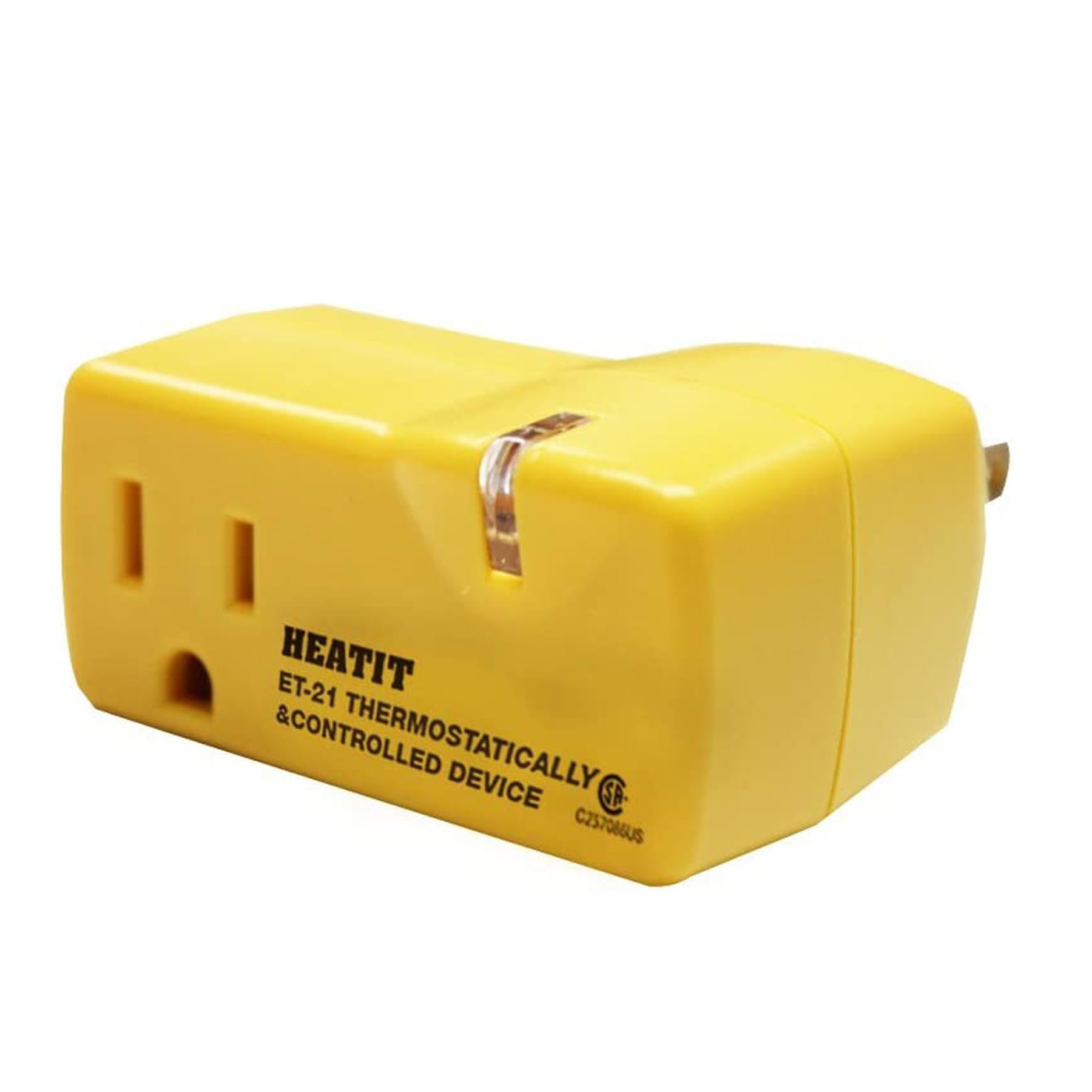 HEATIT ET-21 Freeze Thermostatically Controlled Outlet On at 38F /Off at 50F ET-21-1 1PCS